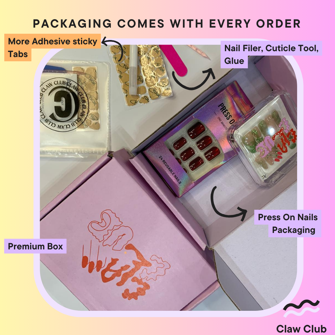 Flora Bloom - Handmade 3D Ballerina Nails