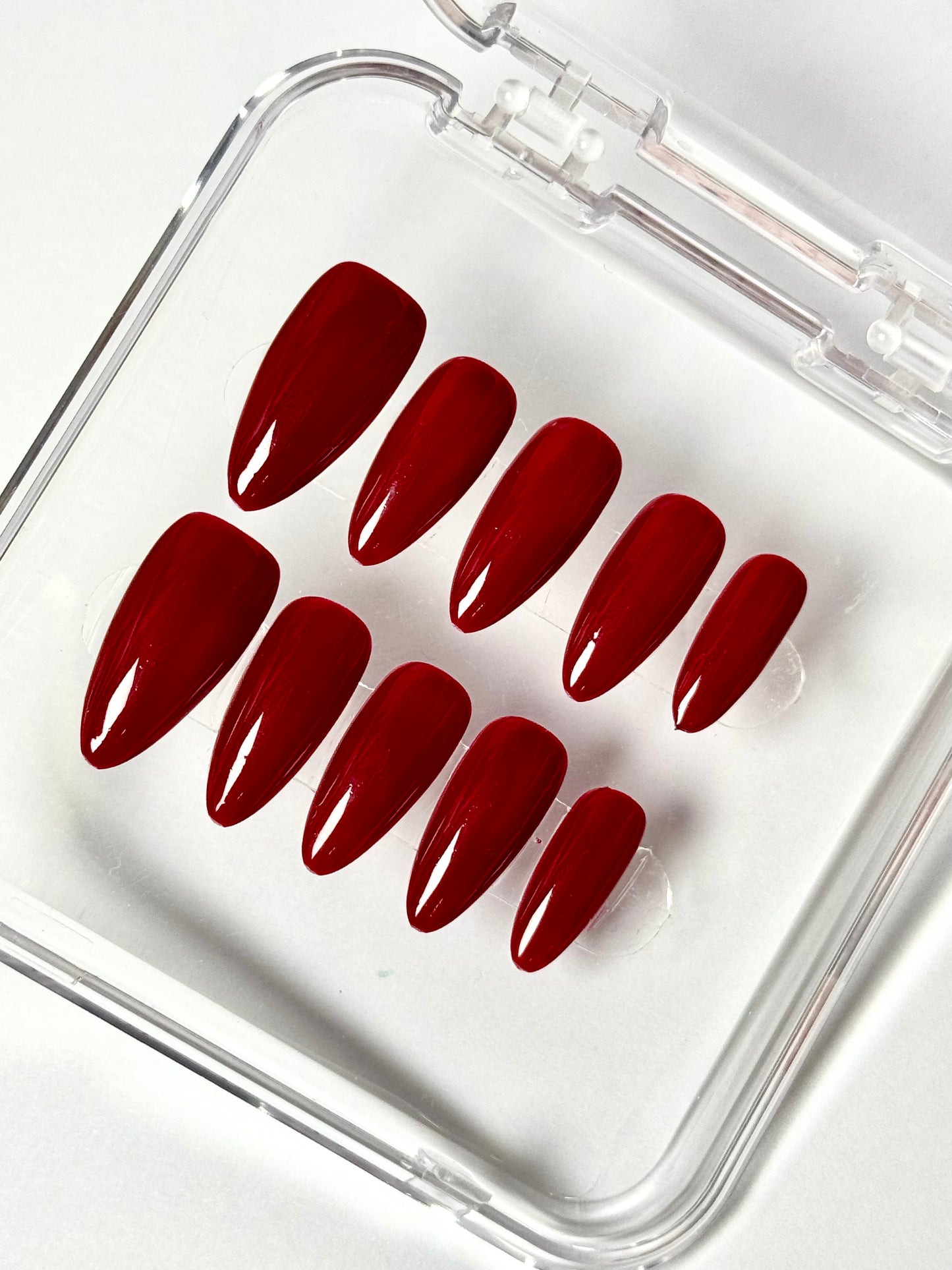 Red Wine – Handmade Burgundy Nails